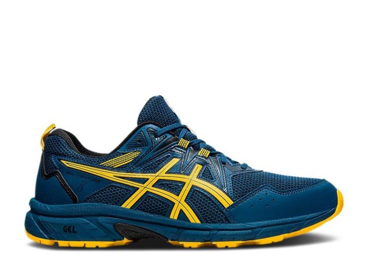 Asics Gel Venture 8 4E Extra Wide - Mako Blue Saffron