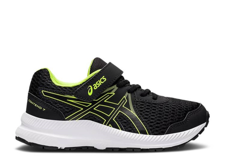 Asics Contend 7 Ps - Black Hazard Green