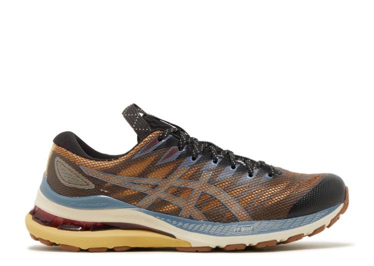 Asics Wmns Fn3-S Gel Kayano 28 - Anthracite Antique Gold