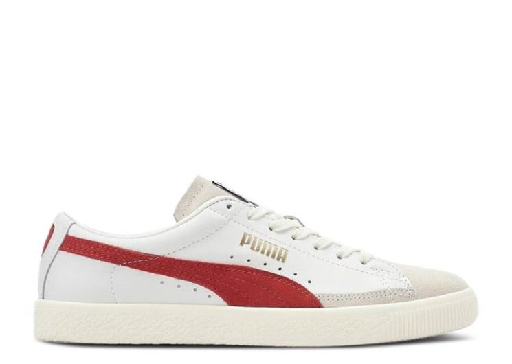 Puma Basket Vintage - White High Risk Red