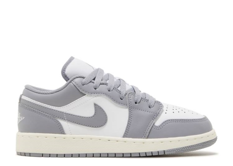 Air Jordan 1 Low Gs - Vintage Grey
