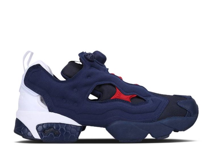 Reebok Instapump Fury Pop - Collegiate Navy Scarlet