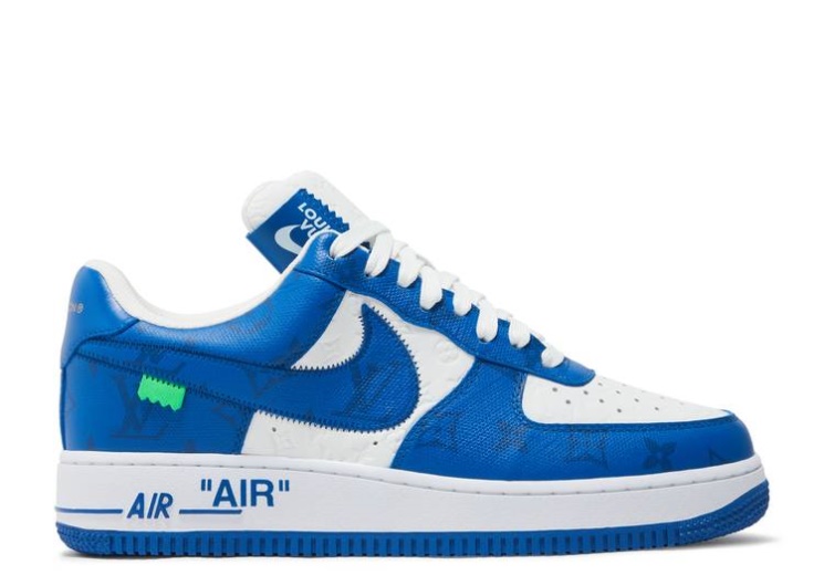 Nike Louis Vuitton X Air Force 1 Low - White Team Royal