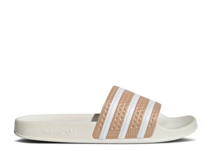 Adidas Adilette Slide - Off White Magic Beige