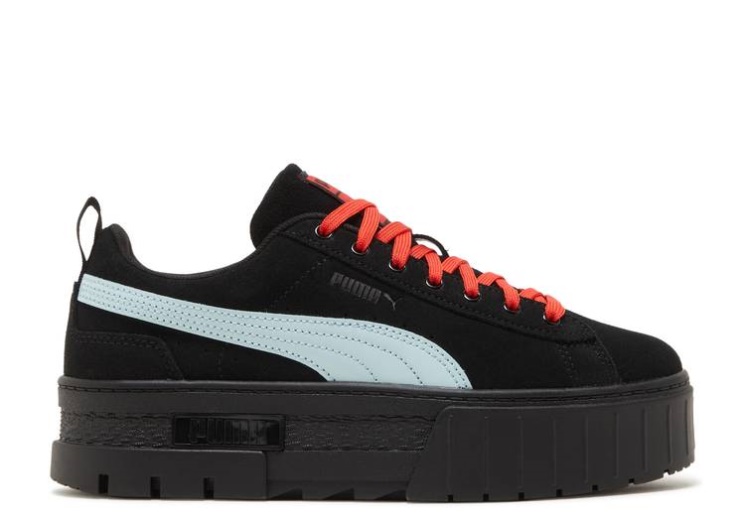 Puma Dua Lipa X Wmns Mayze Suede - Black Blue Glow