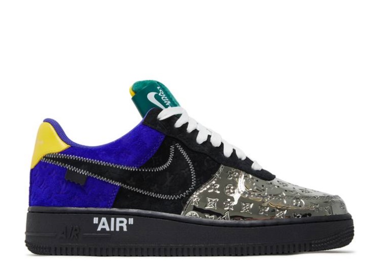 Nike Louis Vuitton X Air Force 1 Low - Multi-Color Patchwork