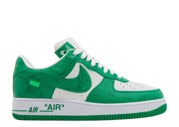 Nike Louis Vuitton X Air Force 1 Low - White Gym Green