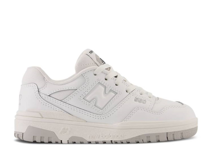 New Balance 550 Little Kid - White