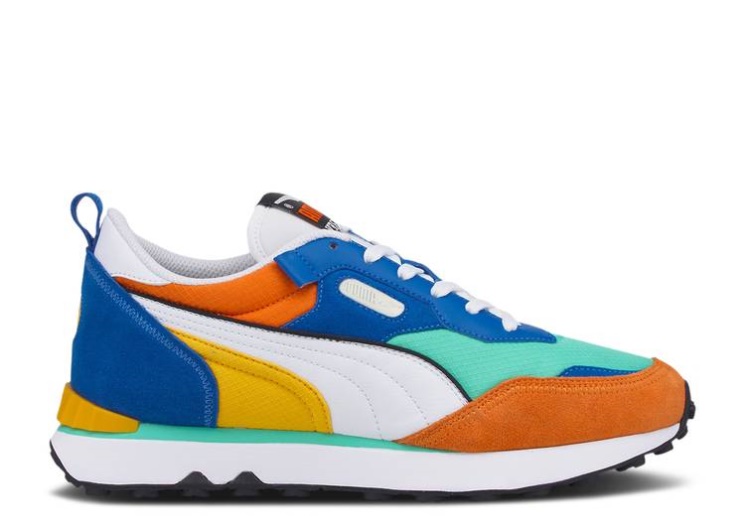 Puma Future Rider - Future Vintage Biscay Green/Vibrant Orange