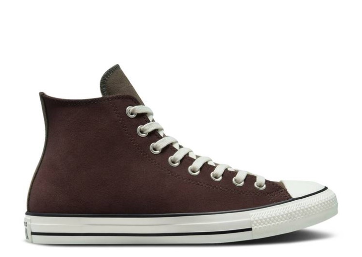 Converse Chuck Taylor All Star High - Earthy Suede Darkroot/Enginesmoke/Egret