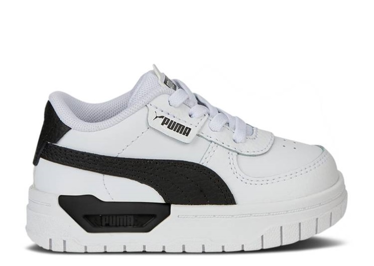 Puma Cali Dream Leather Infant White/Black/White