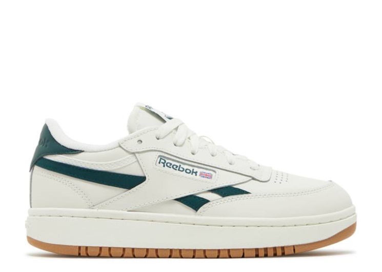 Reebok Wmns Club C Double Revenge - Chalk Forest Green