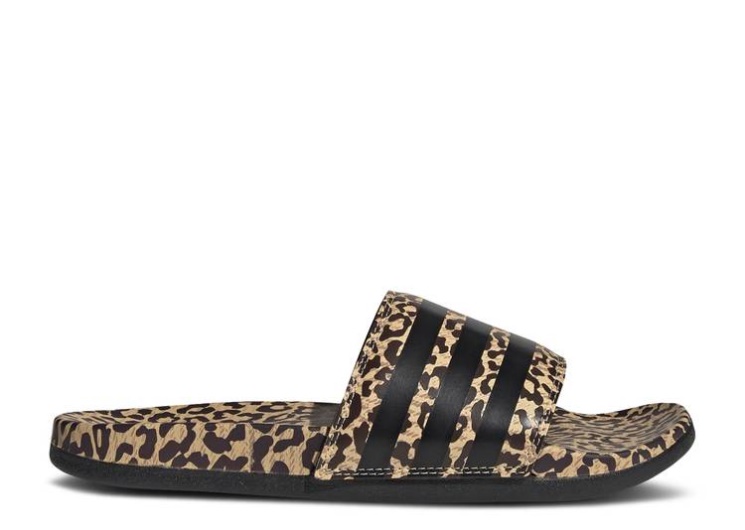Adidas Wmns Adilette Comfort Slide - Hazy Beige Leopard
