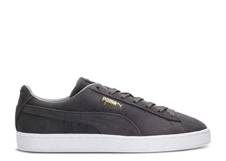 Puma Suede - Classic Tones Castlerock/Team Gold