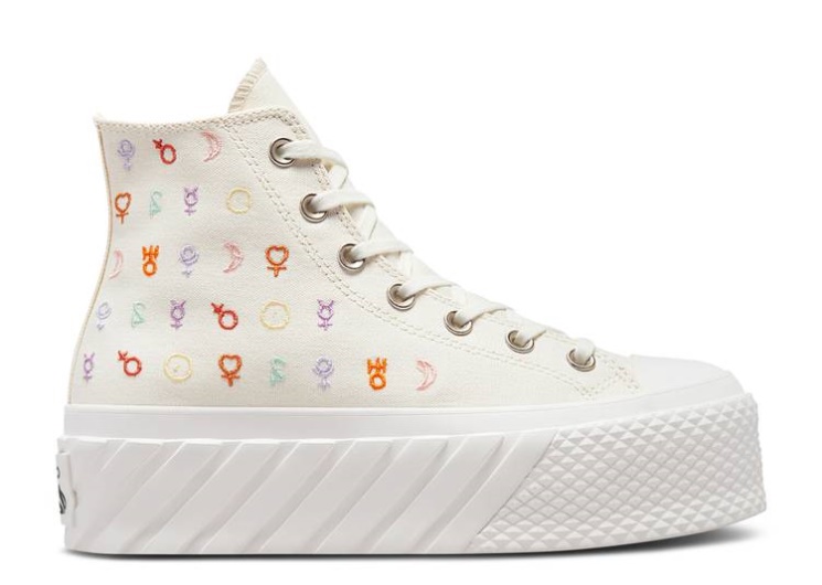 Converse Wmns Taylor All Star Lift 2X Platform High - Mystic Symbols