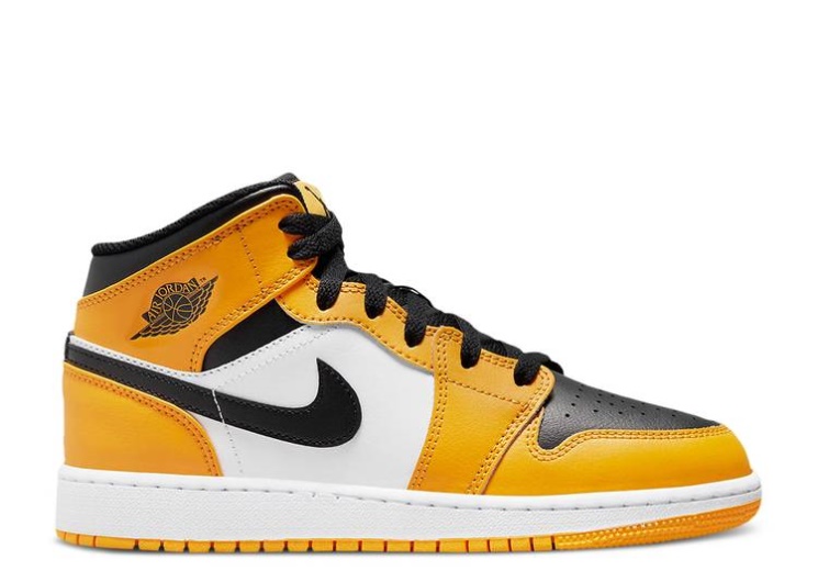 Air Jordan 1 Mid Gs - Reverse Yellow Toe