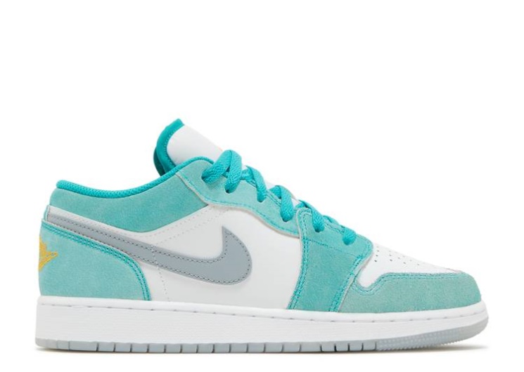 Air Jordan 1 Low Se Gs - New Emerald