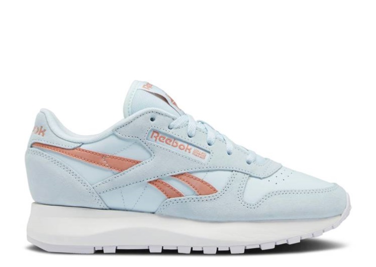 Reebok Wmns Classic Leather Sp - Glass Blue Canyon Coral