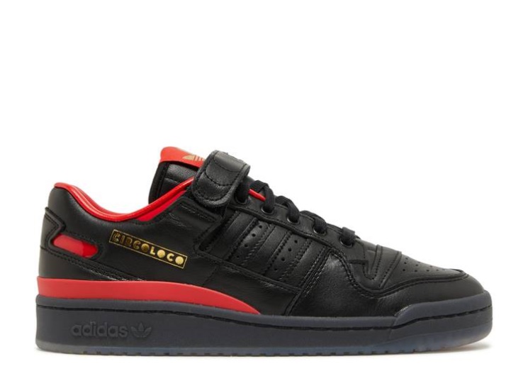 Adidas Circoloco X Forum Low - Black Vivid Red
