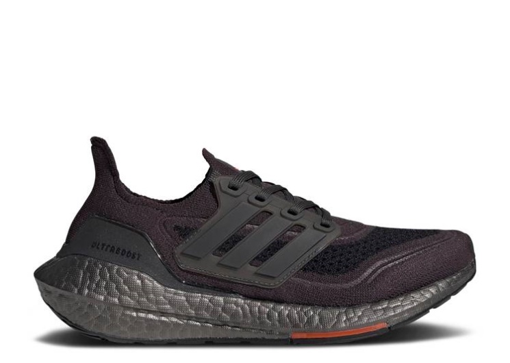 Adidas Ultraboost 21 J - Carbon Solar Red