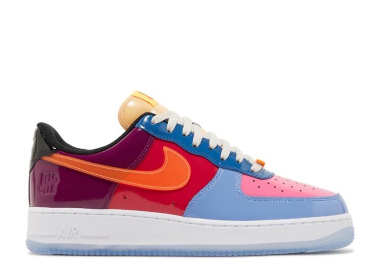 Nike Undefeated X Air Force 1 Low - Multi-Color Patent