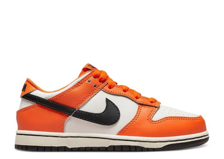 Nike Dunk Low Ps - Safety Orange Black