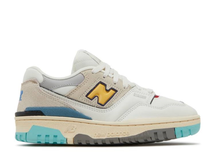 New Balance 550 Big Kid - White Surf