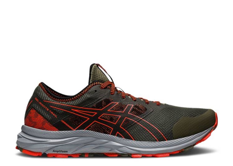 Asics Gel Excite Trail - Mantle Green Cherry Tomato