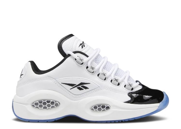 Reebok Question Low Big Kid - Patent Toe