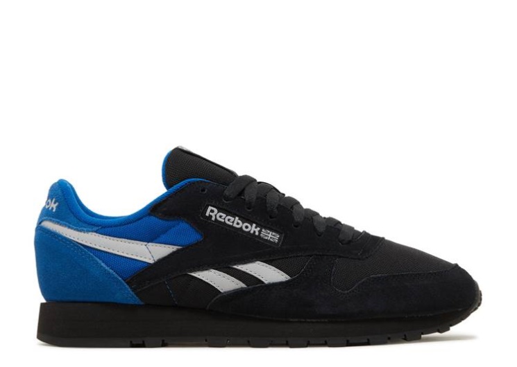 Reebok Classic Leather - Black Vector Blue