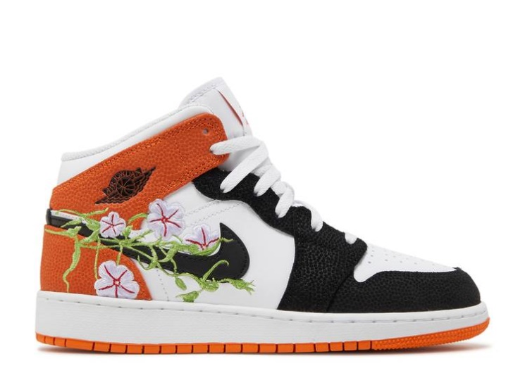 Air Jordan 1 Mid Gs - Floral
