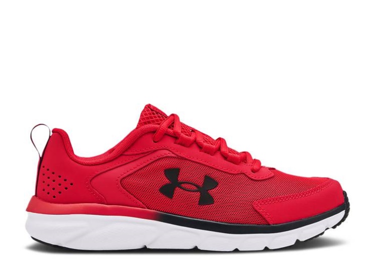 Underarmour Assert 9 Wide Gs - Red White