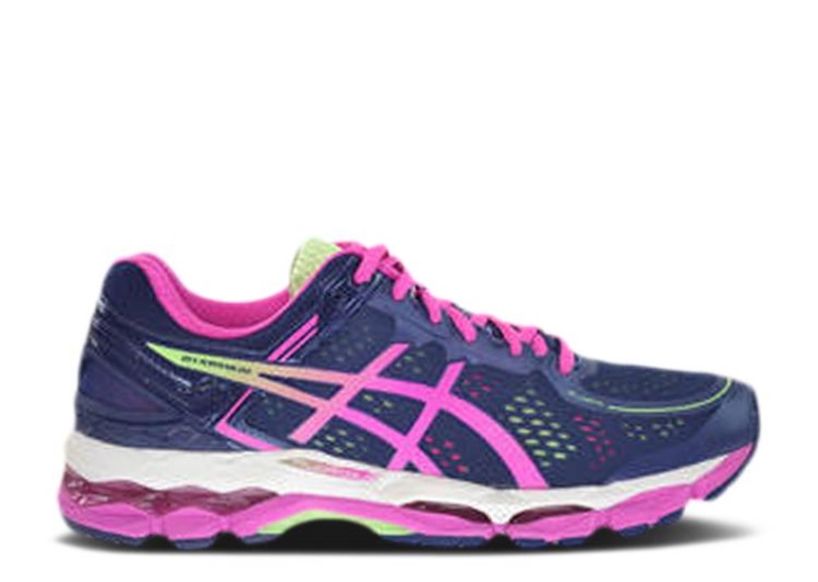 Asics Wmns Gel Kayano 22 Wide - Indigo Blue Pink Glow