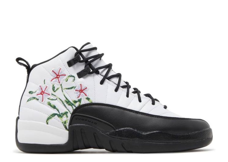 Air Jordan 12 Retro Gs - Floral