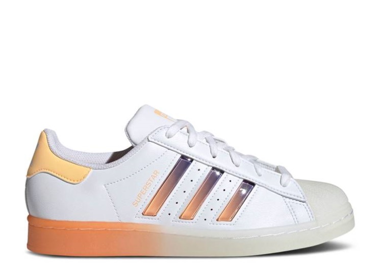 Adidas Wmns Superstar - White Acid Orange