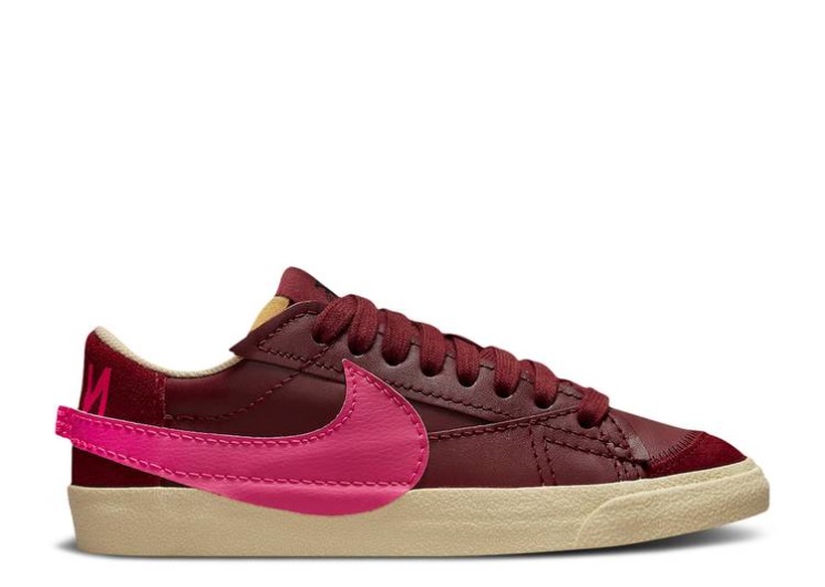 Nike Wmns Blazer Low '77 Jumbo - Team Red Pink Prime