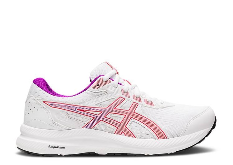 Asics Wmns Gel Contend 8 - White Red Alert