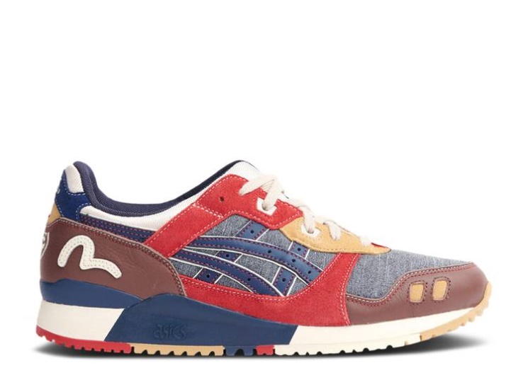 Asics Evisu X Gel Lyte 3 - Indigo