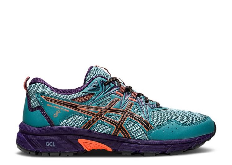 Asics Wmns Gel Venture 8 - Misty Pine Nova Orange