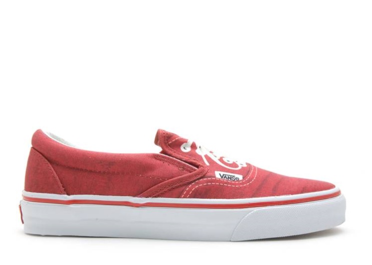 Vans Classic Slip On Lx Red