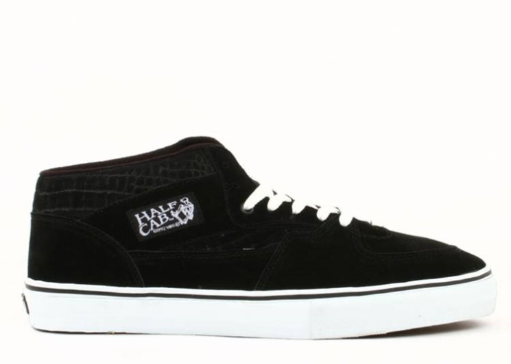 Vans Half Cab S Pure Black/White