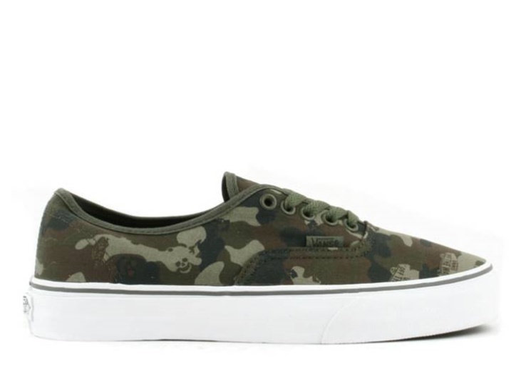 Vans Authentic - Skull Turtle Camo
