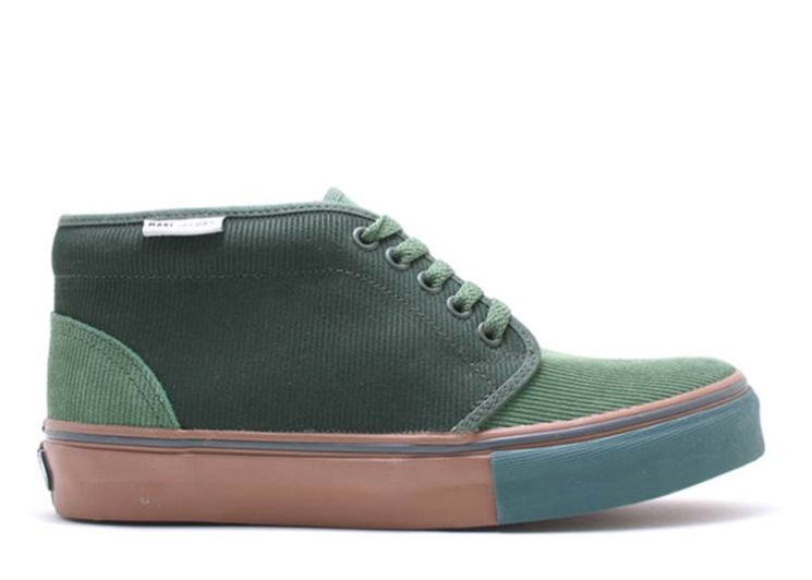 Vans Chukka Boot Ll Lx - Marc Jacobs Bronze Green/Duffle Bag