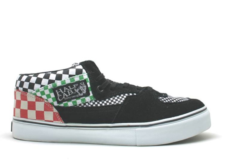 Vans Half Cab - Supreme Black/White/Fern Green