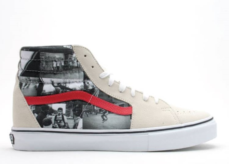 Vans Sk8 Hi S - Supreme White/Black Ariphotos