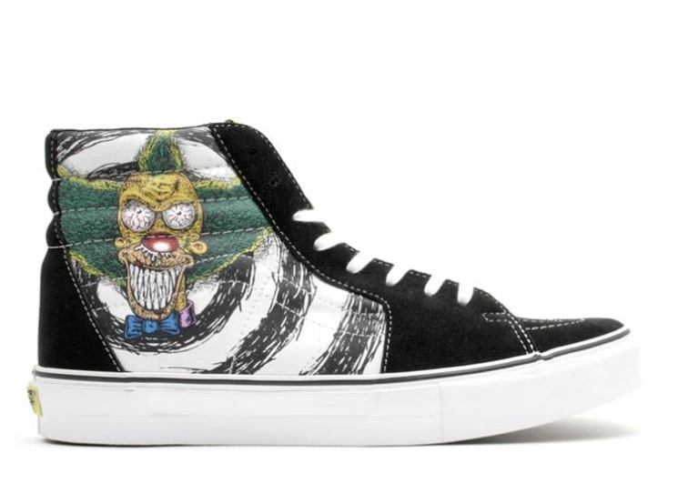 Vans Tony Munoz X The Simpsons X Sk8-Hi Lx - Krusty The Clown