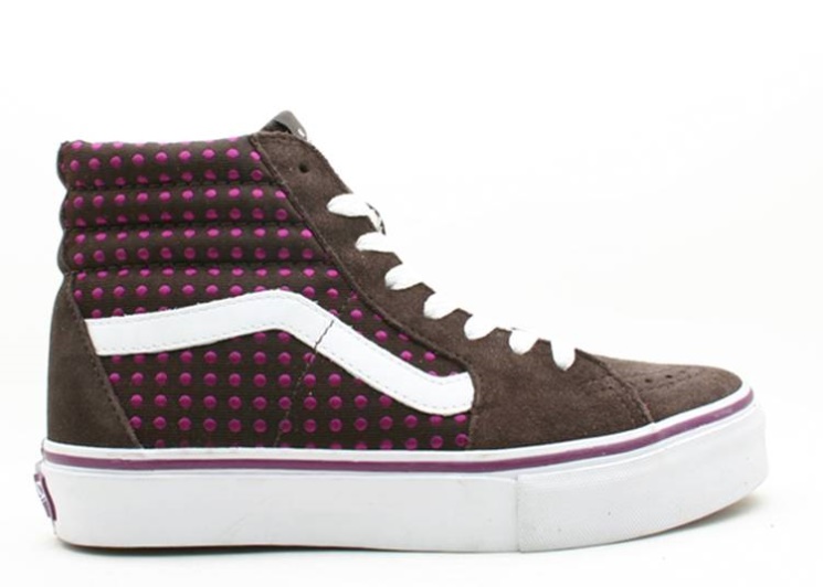 Vans Sk8 High Lx Coffee/Fushia