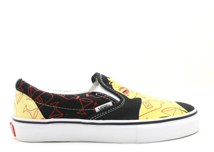 Vans Slip On Lx Black/Yellow Cnn