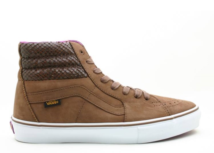 Vans Sk8 High Lx Snakecocoa Brown/White/Black