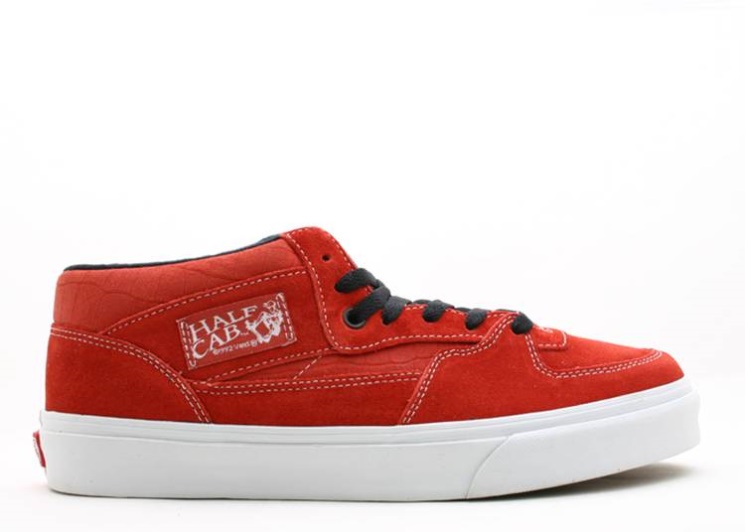 Vans Half Cab Aurora Red/White